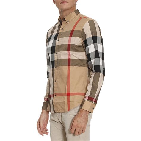 costo camicia burberry bianca|camicia burberry uomo outlet.